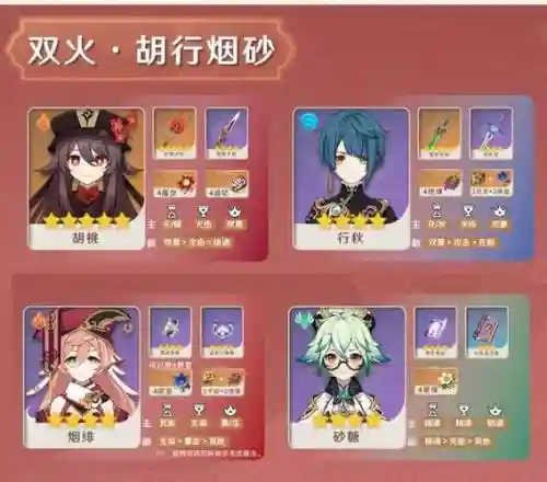 元神胡桃阵容搭配2022_1插图