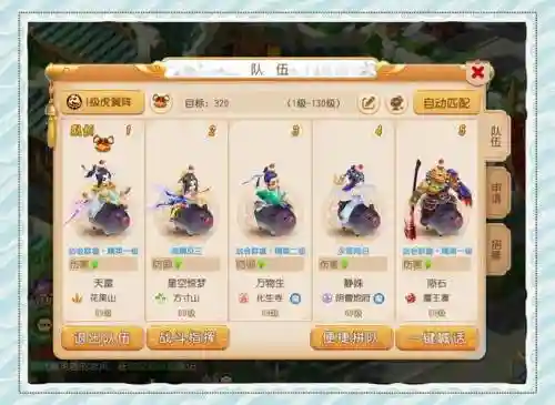 梦幻西游手游69五门阵容插图