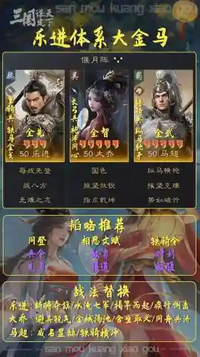 三国志乐进s3阵容搭配
