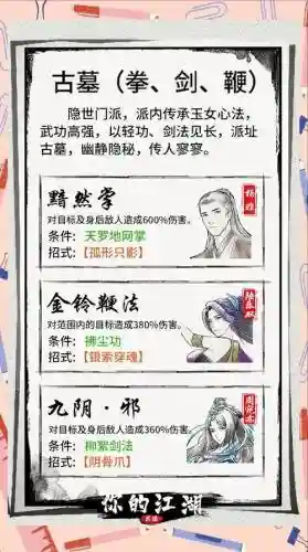 古风武侠小说最强阵容搭配插图