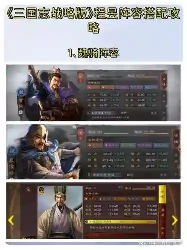 程昱阵容搭配，程昱阵容搭配三国志战略版插图1