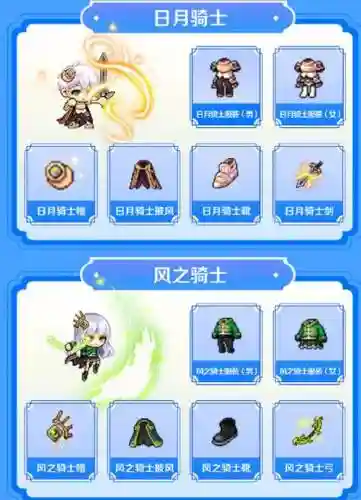 冒险岛2骑士50级装备搭配，冒险岛2骑士组合键插图