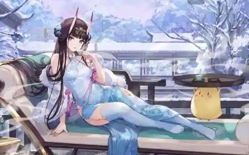 碧蓝航线冬日活动攻略，碧蓝航线冬雪插图