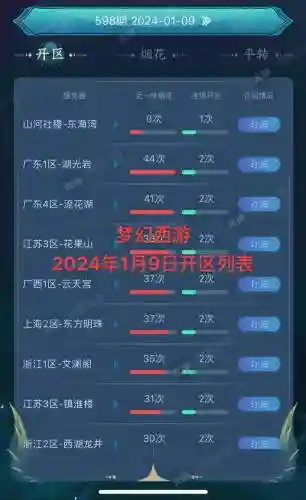 梦幻西游北京公司地址，梦幻西游北京新区列表插图