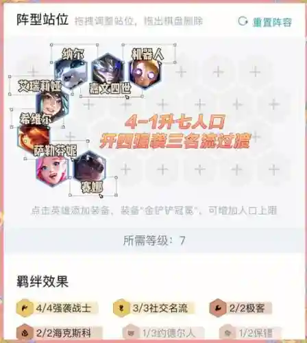 名流强袭阵容搭配，名流强袭阵容搭配最新插图