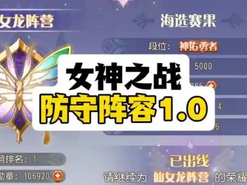 女神之塔英雄搭配阵容，女神之塔英雄搭配阵容图插图