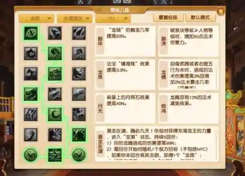 梦幻西游手游龙宫静脉主播推荐，梦幻西游手游龙宫经脉选择插图