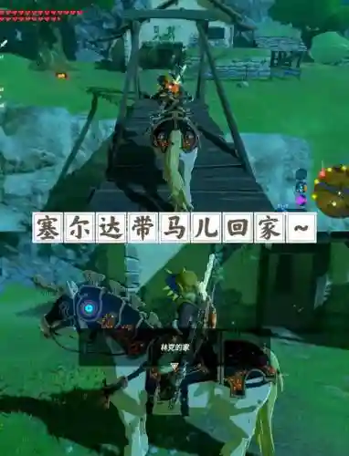 塞尔达如何给马穿装备，塞尔达传说怎么给马穿马鞍插图1