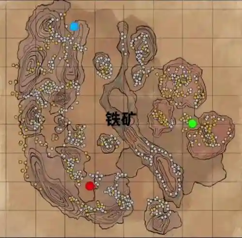 方舟焦土地图攻略，方舟焦土地图资源点插图