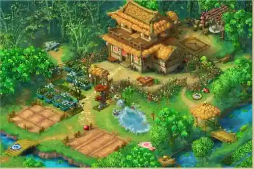 梦幻西游社区花园，梦幻社区效果插图