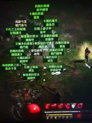 暗黑2两套绿色装备同时穿上，暗黑2绿色套装要留着吗插图