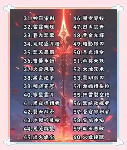 最酷的武器名称，酷酷的武器插图