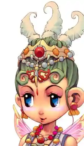 梦幻西游手游q版玄彩蛾，梦幻西游玄彩娥染色方案插图1