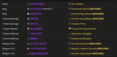魔兽就酒仙毕业装备，魔兽世界酒仙可以使用的武器插图1